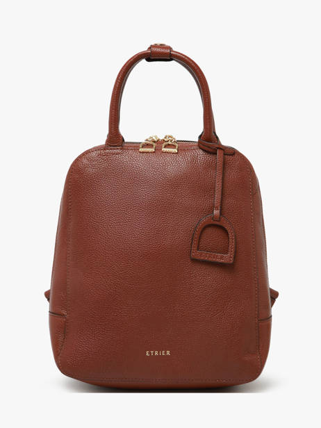 Rugzak Tradition Leder Etrier Bruin tradition ETRAB37S